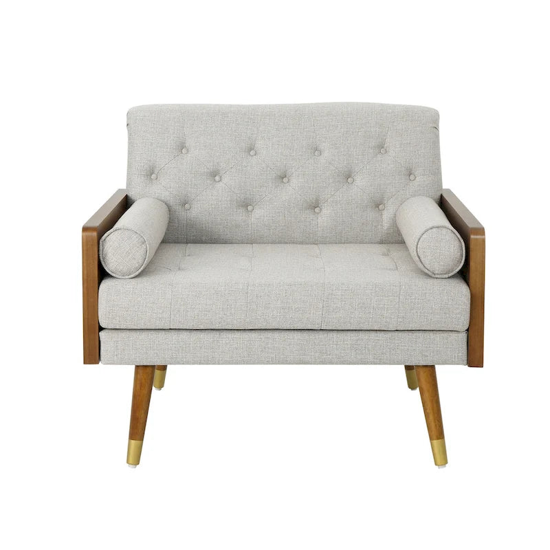 Fauteuil confort style Mid-Century