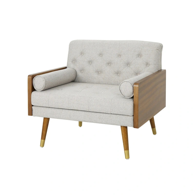 Fauteuil confort style Mid-Century