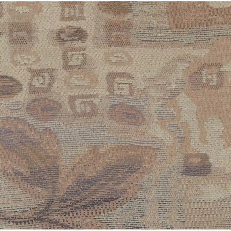 Fauteuil à bascule en rotin Bali avec coussin en chenille