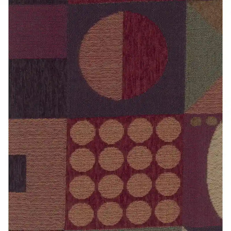 Fauteuil à bascule en rotin Bali avec coussin en chenille