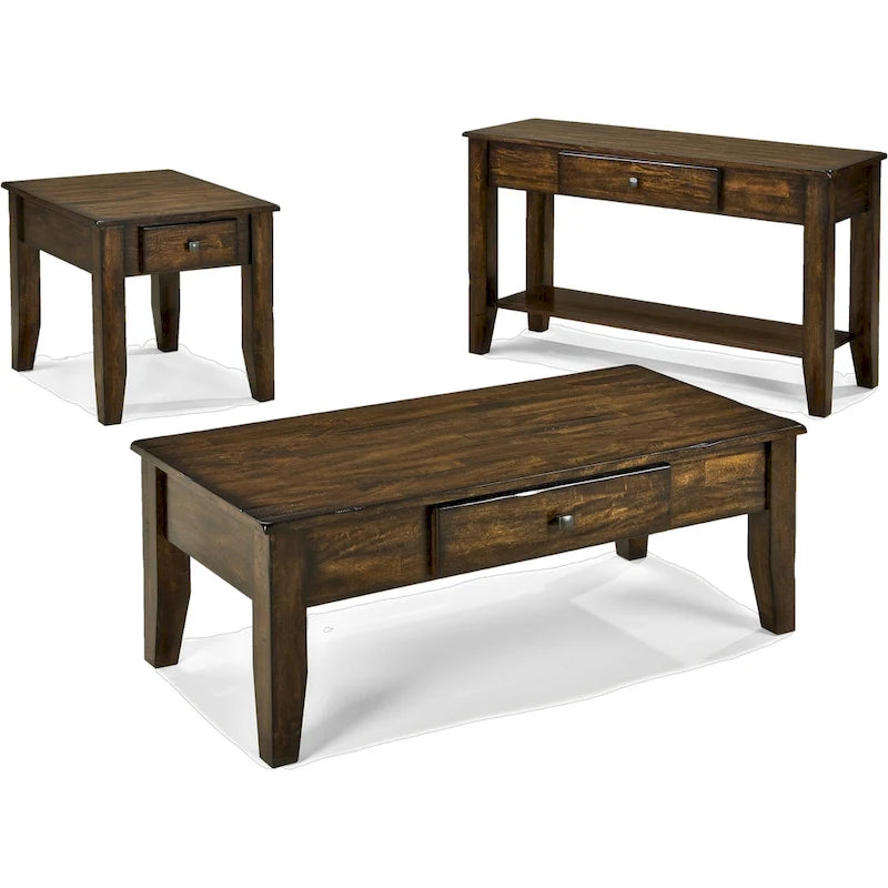 Table d'appoint en manguier