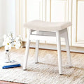 Tabouret de coiffeuse à assise galbée - 31,5 l x 45,3 P x 42 H cm