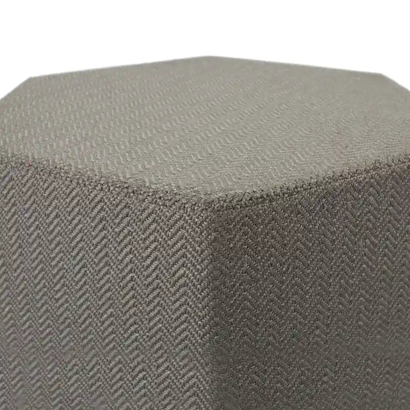 Pouf / Coussin de sol gris uni