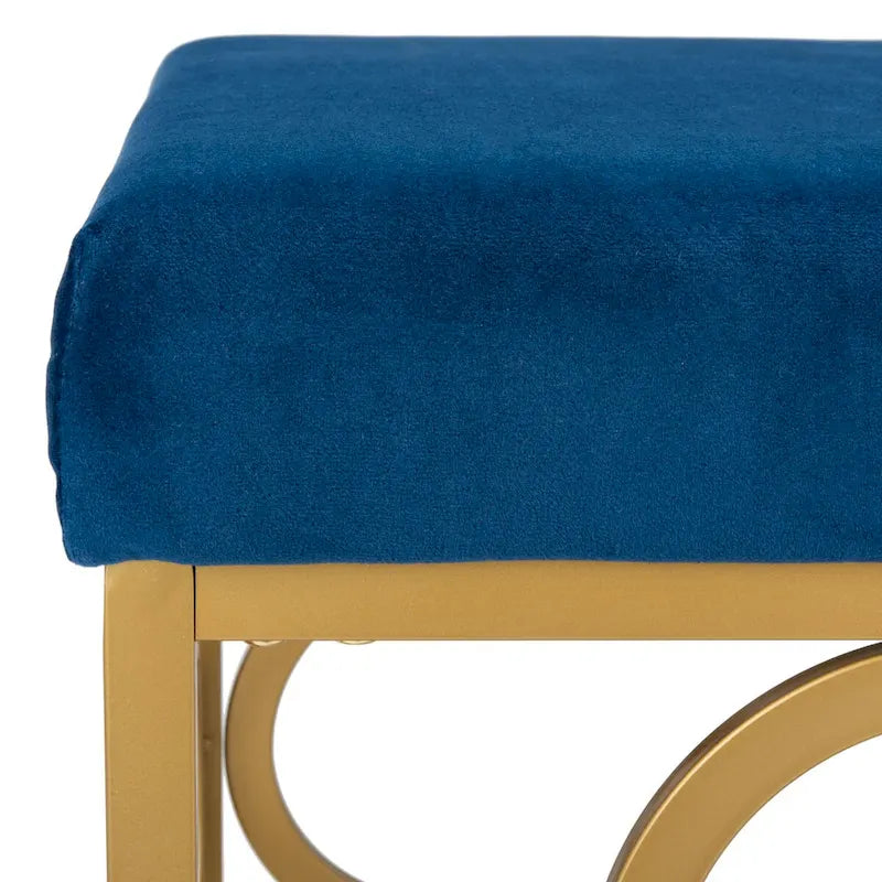 Pouf carré en velours, style marocain