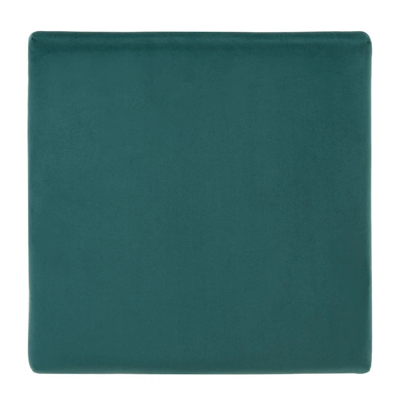 Pouf carré en velours, style marocain