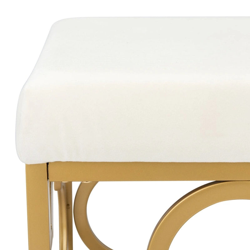 Pouf carré en velours, style marocain