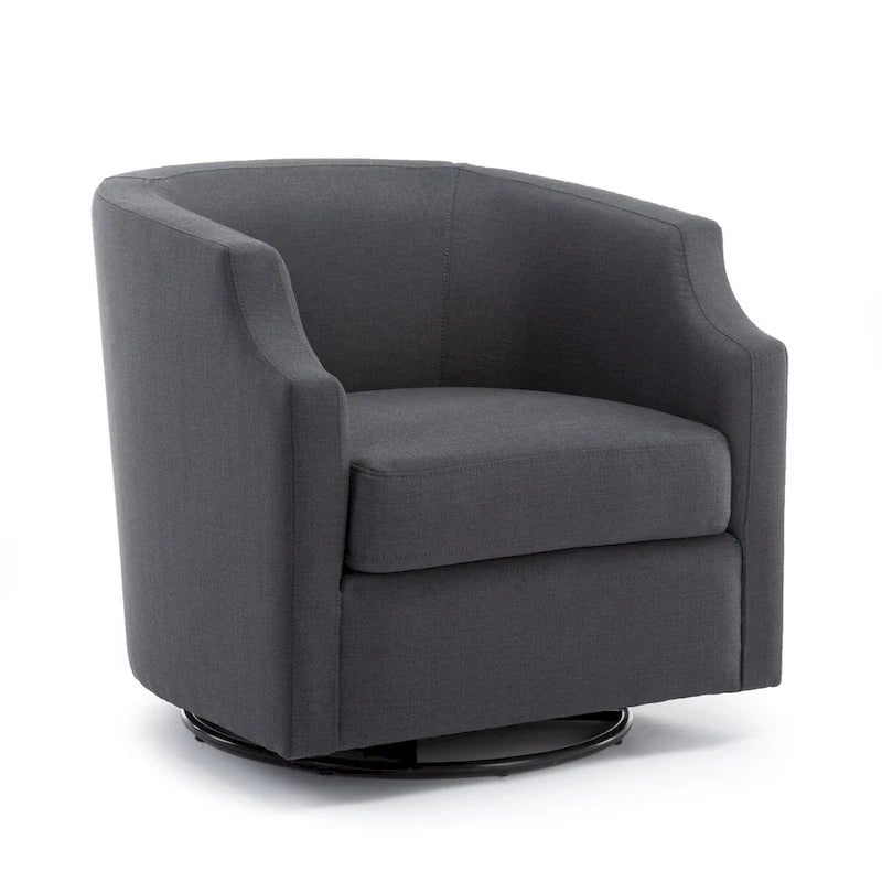 Fauteuil pivotant et inclinable pour salon