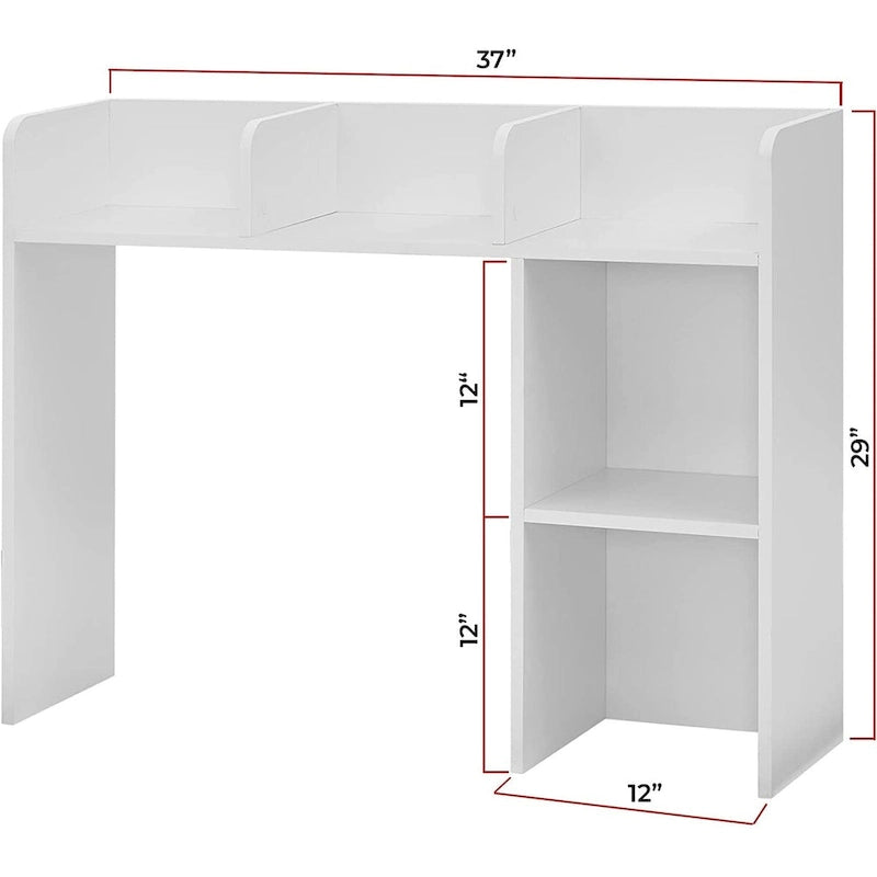 Le Classique - Bibliothèque de bureau blanche