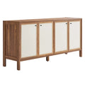 Buffet de rangement 65" grain de bois