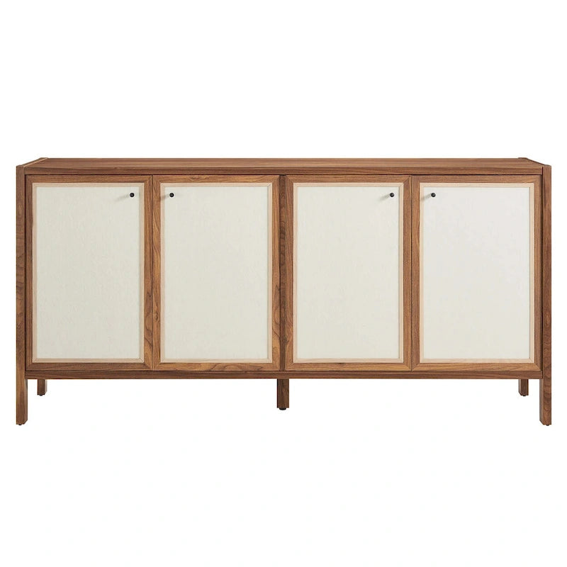 Buffet de rangement 65" grain de bois