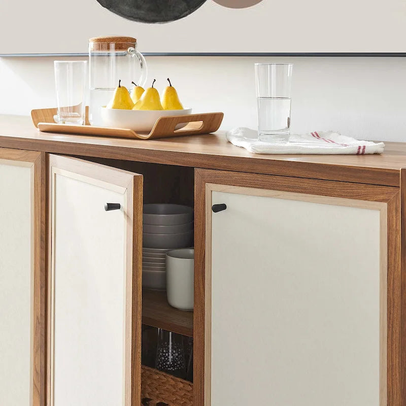 Buffet de rangement 65" grain de bois